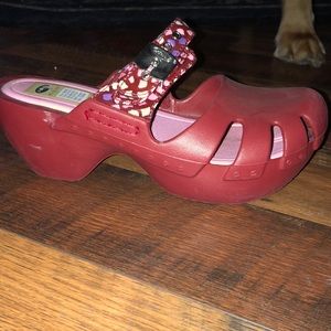 Red Dr. Scholls Shoes Size 7